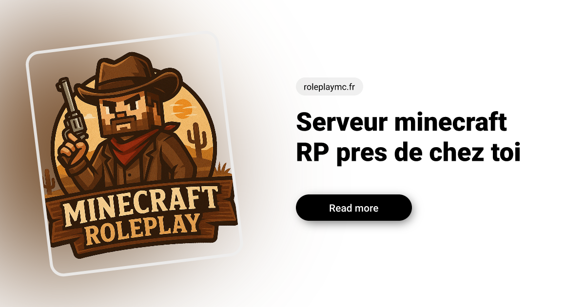 Serveur Minecraft proche de Saint-Valery-sur-Somme
